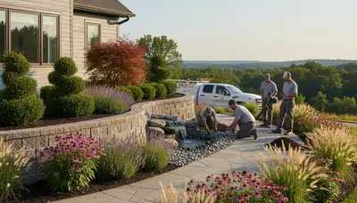 Landscaping service in St Louis, MO for professional lawn care and yard maintenance