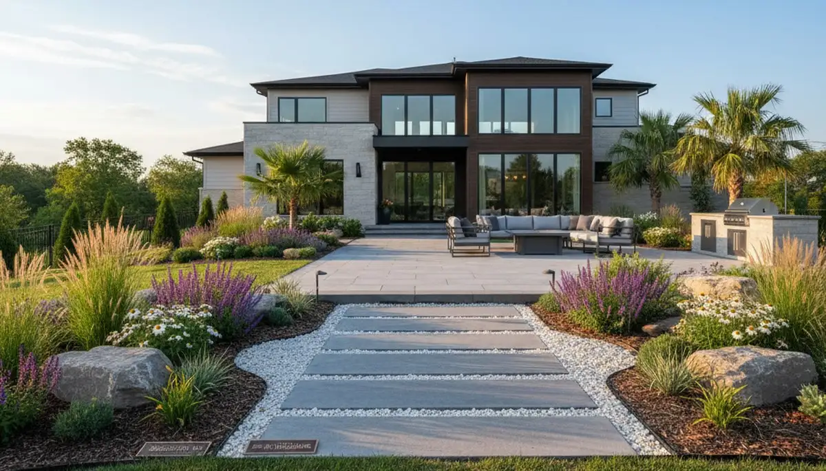 Professional landscaping service in St. Louis, MO for residential lawn care and yard maintenance