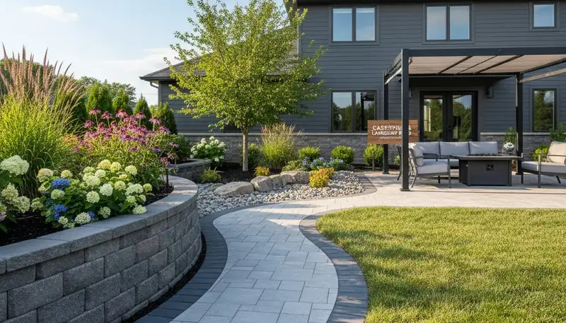 St. Louis, MO landscaping team providing professional lawn care and yard maintenance services