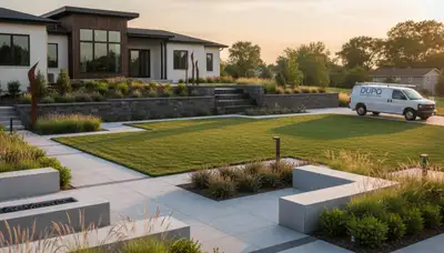 Landscape maintenance service in St. Louis, MO for healthy, well-kept lawns and curb appeal