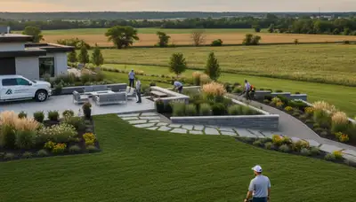 St. Louis, MO landscaping team providing professional lawn care and outdoor maintenance services