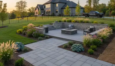 St. Louis, MO landscaping team providing professional lawn care services for local homes and businesses