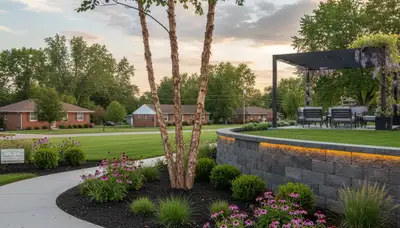 Professional landscaping service in St. Louis, MO for residential lawn care and yard maintenance