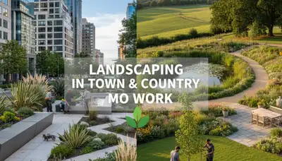 Landscaping team providing lawn care services in St Louis, MO