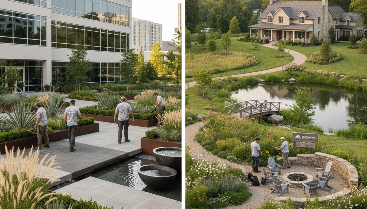 St. Louis, MO landscaping service for lawn care, yard maintenance, and outdoor property cleanup