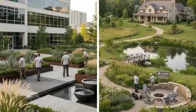 St. Louis, MO landscaping service for lawn care, yard maintenance, and outdoor property cleanup