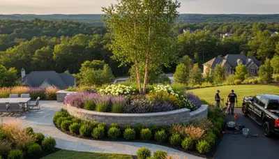 Landscaping service in St. Louis, MO for professional lawn care and yard maintenance