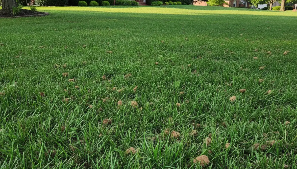 St Louis lawn recovering after professional aeration, showing greener, denser turf from Chop Chop Landscaping